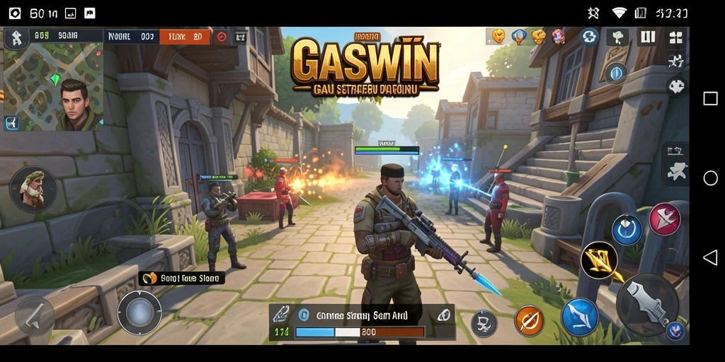Screenshot game GASWIN yang menampilkan strategi seru.