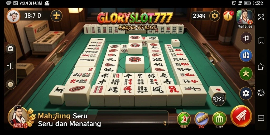 Tampilan gameplay seru dan menarik dari GLORYSLOT777.