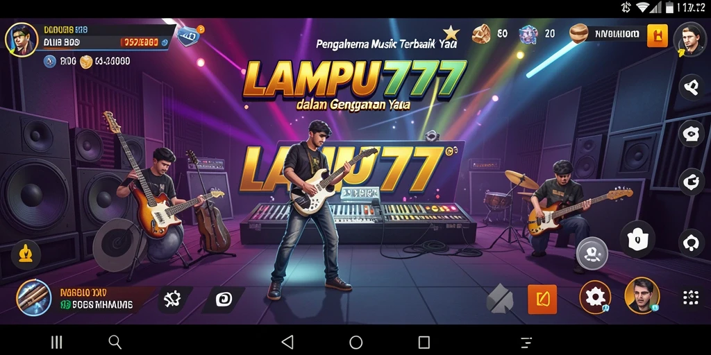 Screenshot LAMPU777 menampilkan gameplay interaktif yang seru.