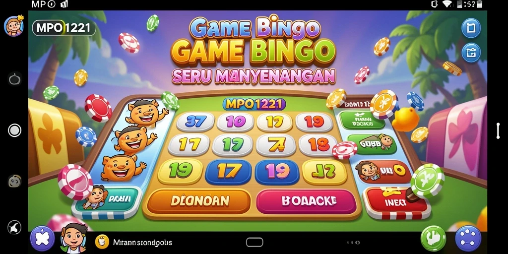 Tampilan gameplay seru dalam MPO1221 yang menghadirkan Bingo.