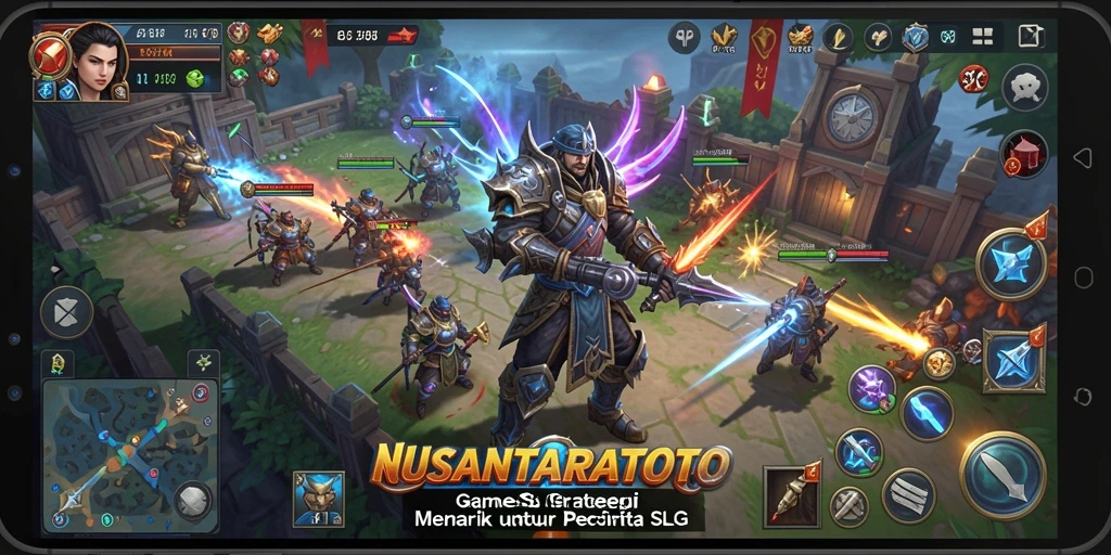 Tampilan gameplay menarik di NUSANTARATOTO dengan strategi yang mendalam.
