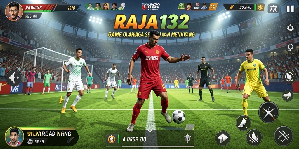 Tampilan gameplay <strong>RAJA132</strong> yang penuh aksi dan seru.
