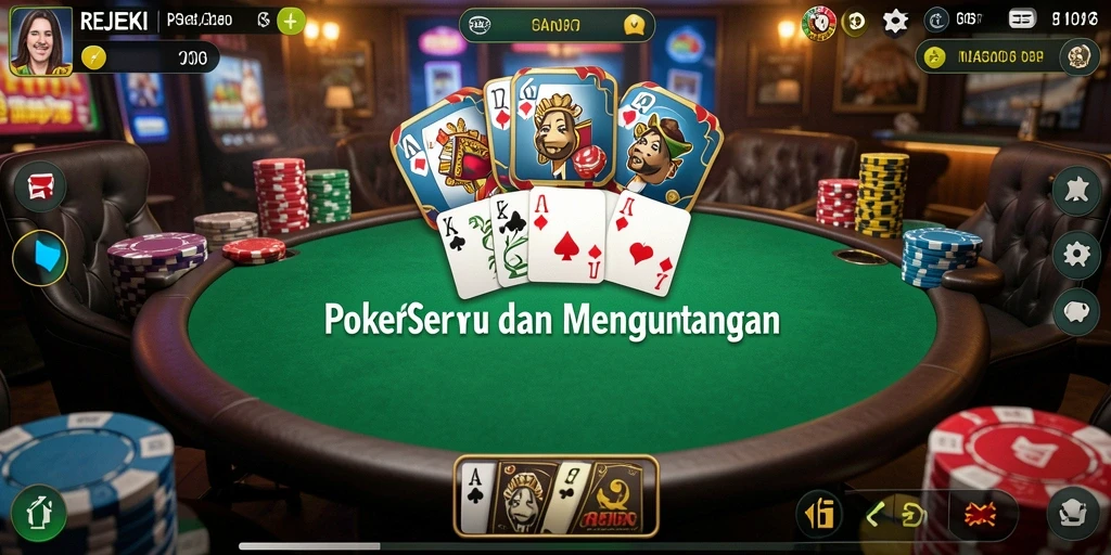 Tampilan screenshot gameplay REJEKI yang mendebarkan.