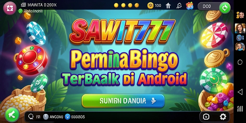 Tampilan seru dari gameplay SAWIT777 Bingo yang mendebarkan.