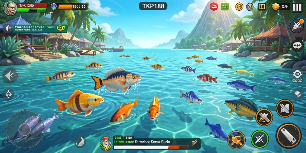 Gameplay seru Tembak Ikan di TKP188 yang mengasyikkan.
